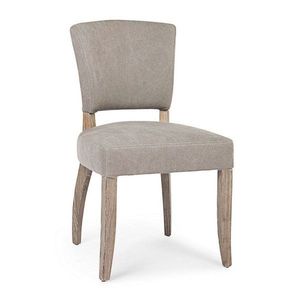 Sivá čalúnená jedálenská stolička Maratriz – Bizzotto vyobraziť