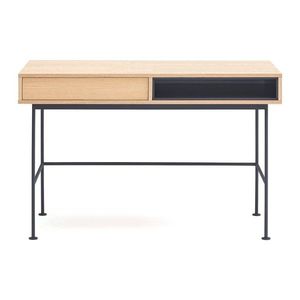 Pracovný stôl s doskou v dubovom dekore 60x120 cm Yoko – Teulat vyobraziť