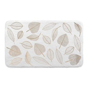 Biela textilná kúpeľňová predložka 45x75 cm Joya – douceur d'intérieur vyobraziť