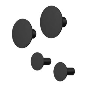 Čierne nástenné háčiky v súprave 4 ks Ponto – Blomus vyobraziť