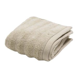 Béžový froté bavlnený uterák 30x50 cm Maya – douceur d'intérieur vyobraziť
