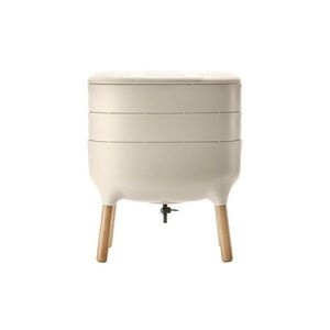 Béžový kompostér Urbalive – Plastia vyobraziť