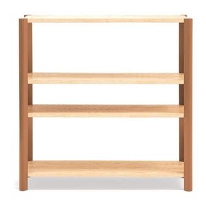 Regál v dekore duba v tehlovej farbe/v svetlo prírodnej farbe 126x128x43 cm Bona – Teulat vyobraziť