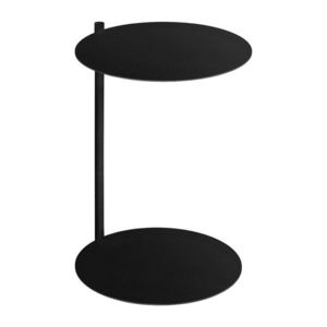 Oceľový okrúhly odkladací stolík 41x40 cm Ande – noo.ma vyobraziť