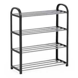 Čierny plastový stojan na topánky 50, 5x57x19 cm Hallfrid – Yes Everyday vyobraziť