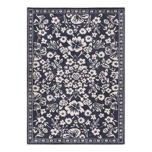 Tmavomodrý koberec 133x190 cm Amara – Universal vyobraziť