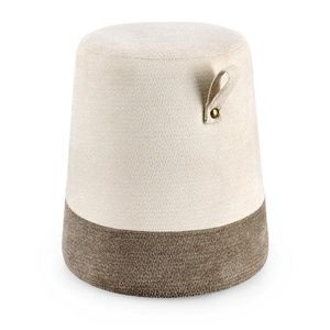 Sivý/béžový taburet Deva – Bizzotto vyobraziť