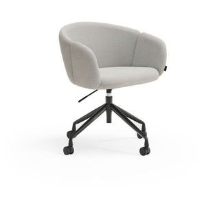 Svetlosivá čalúnená kancelárska stolička Add – Teulat vyobraziť
