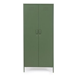 Tmavozelená kovová uzamykateľná skrinka 80x185x50 cm Cambridge – Yes Everyday vyobraziť
