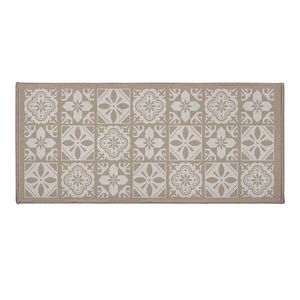 Béžová textilná kúpeľňová predložka 50x120 cm Constantine – douceur d'intérieur vyobraziť