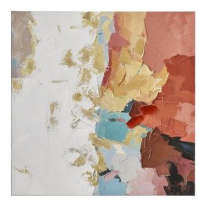 Tlačený/s ručne maľovanými prvkami obraz na plátne 80x80 cm Crown – Bizzotto vyobraziť