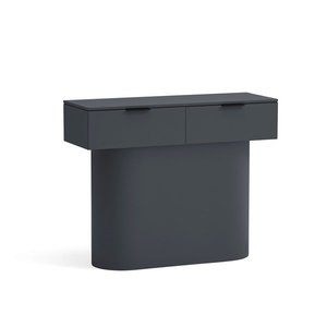 Antracitový konzolový stolík 36x100 cm Totem – Teulat vyobraziť