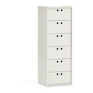 Krémovobiela skrinka 40x118x40 cm Wally – Teulat vyobraziť