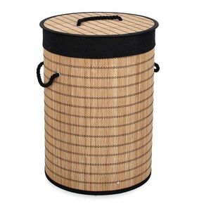 Bambusový kôš na bielizeň v prírodnej farbe Sintia – Yes Everyday vyobraziť