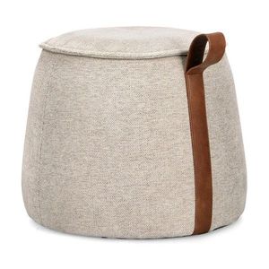 Sivobéžový ženilkový taburet Anila – Bizzotto vyobraziť