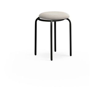 Čierna kovová stolička Eclipse – Teulat vyobraziť