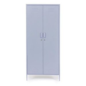 Svetlomodrá kovová uzamykateľná skrinka 80x185x50 cm Cambridge – Yes Everyday vyobraziť