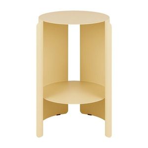 Oceľový okrúhly odkladací stolík ø 32 cm Wa – noo.ma vyobraziť