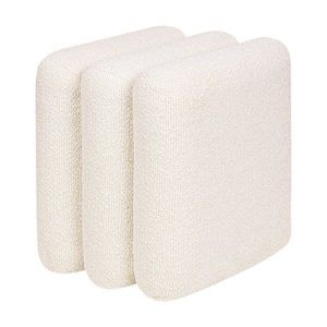 Béžový taburet z textílie buklé Radd – noo.ma vyobraziť