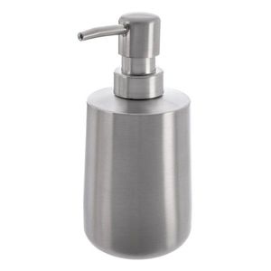 Dávkovač mydla z nehrdzavejúcej ocele v matne striebornej farbe 450 ml – Orion vyobraziť