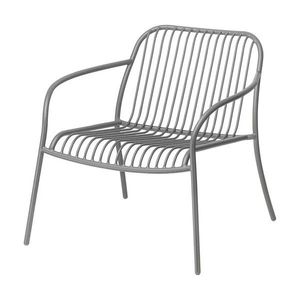 Sivé kovové záhradné kreslo Yua Wire – Blomus vyobraziť