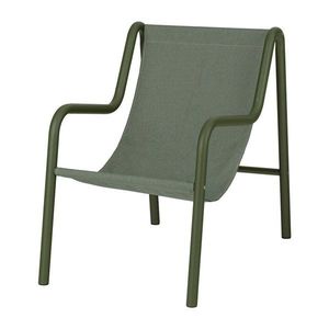 Zelené kovové záhradné kreslo Nokk – noo.ma vyobraziť