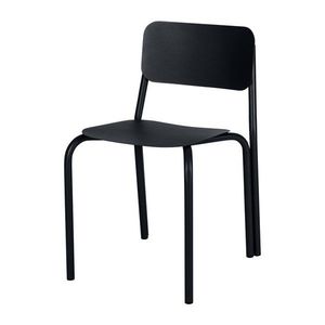 Čierna kovová záhradná stolička Kei – noo.ma vyobraziť