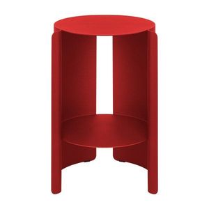 Oceľový okrúhly odkladací stolík ø 32 cm Wa – noo.ma vyobraziť