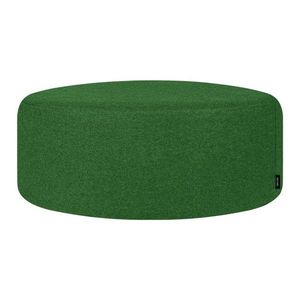 Zelený vlnený taburet Folk – noo.ma vyobraziť