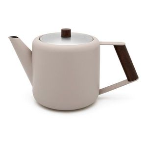 Béžová kanvica na čaj z nehrdzavejúcej ocele 1, 1 l Duet Boston – Bredemeijer vyobraziť