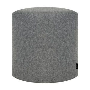 Sivý vlnený taburet Folk – noo.ma vyobraziť
