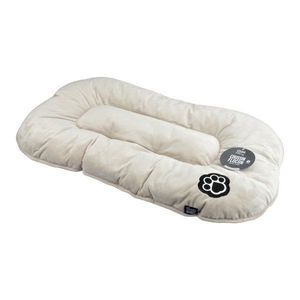 Béžový semišový pelech pre psa 107x62 cm Flakes – Love Story vyobraziť