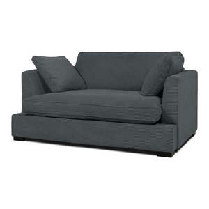 Sivé menčestrové kreslo Mobby – Scandic vyobraziť