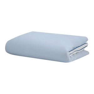 Svetlomodrá obliečka na perinu na jednolôžko z bavlneného saténu 140x200 cm Oba – noo.ma vyobraziť