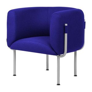 Modré kreslo Ubi – noo.ma vyobraziť