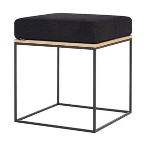 Čierna čalúnená stolička Feo – noo.ma vyobraziť