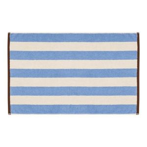 Modrá textilná kúpeľňová predložka 50x80 cm Gobo – noo.ma vyobraziť