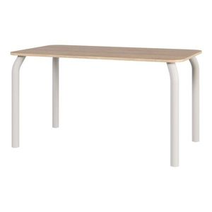 Jedálenský stôl s doskou v dubovom dekore 80x140 cm Meko – noo.ma vyobraziť