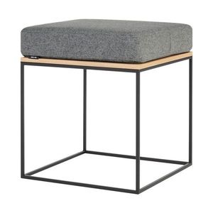 Sivá čalúnená stolička Feo – noo.ma vyobraziť