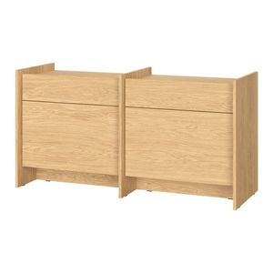 Komoda v dekore duba v prírodnej farbe 146x76x51 cm Hido – noo.ma vyobraziť