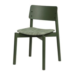 Zelená stohovateľná jedálenská stolička Wem – noo.ma vyobraziť