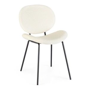 Biela čalúnená jedálenská stolička Maddie – Yes Everyday vyobraziť