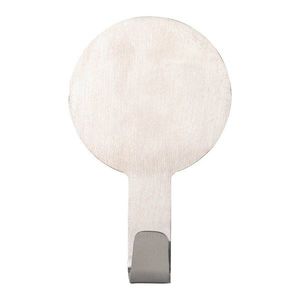 Kovové háčiky v súprave 2 ks bez vŕtania v lesklej striebornej farbe Fixeo – douceur d'intérieur vyobraziť