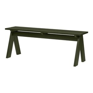 Zelená drevená záhradná lavica Navo – noo.ma vyobraziť