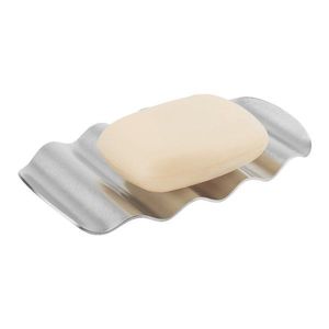 Nádobka na mydlo z nehrdzavejúcej ocele v striebornej farbe Olbi – noo.ma vyobraziť