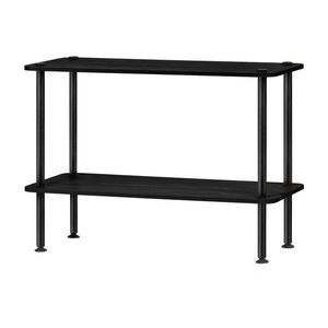 Čierny regál v dekore duba 80x54, 5x35 cm Teidi – noo.ma vyobraziť