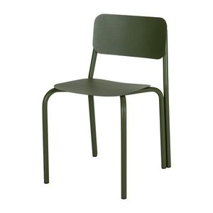 Zelená kovová záhradná stolička Kei – noo.ma vyobraziť