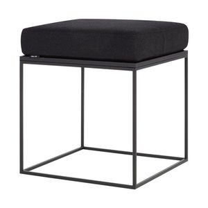 Čierna čalúnená stolička Feo – noo.ma vyobraziť