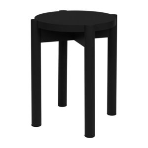 Čierna stolička z bukového dreva Hopp – noo.ma vyobraziť