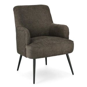 Khaki kreslo Ernestine – Yes Everyday vyobraziť